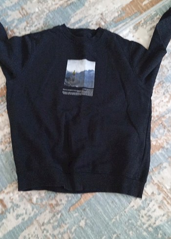 Lacoste Kadın Siyah Baskılı Sweatshirt