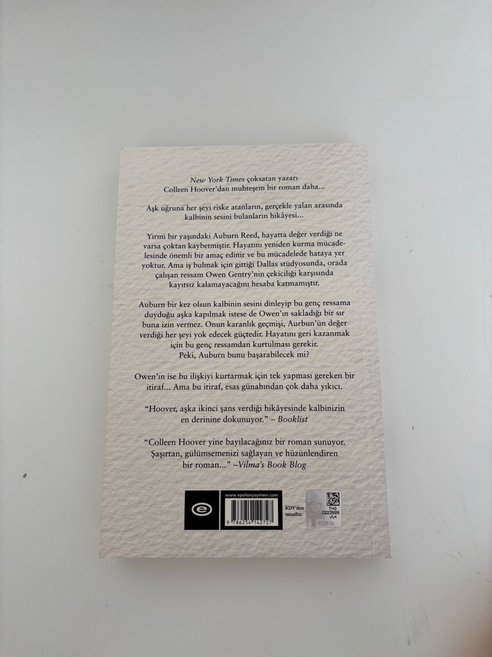 İtiraf - Colleen Hoover - Görsel 2