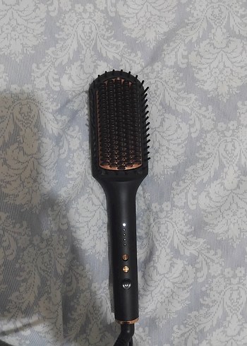 Siyah Saç Düzleştirici Fırça - Görsel 3