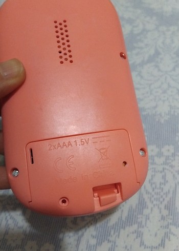 Pastel Pembe El Tipi Oyun Konsolu - Görsel 3