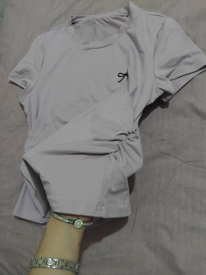 Mor Fiyonk Detaylı body İki kenarı lastik detay - Görsel 2