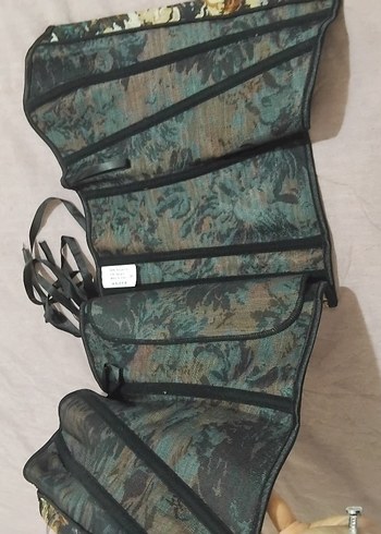 Çiçek Desenli Bohem Uzun Büstiyer - Görsel 3