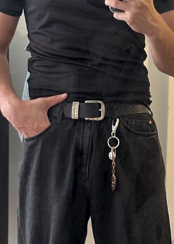 Levis Orijinal Levis Vintage Deri Tokali Kemer