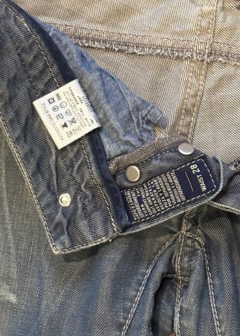 Orijinal Gas Vintage Kadın Lacivert Regular Fit Denim Pantolon - Görsel 4