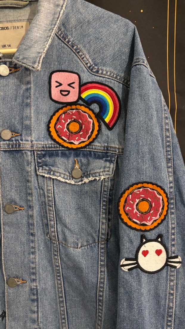 Orijinal Asos Design Denim Ceket - Görsel 5