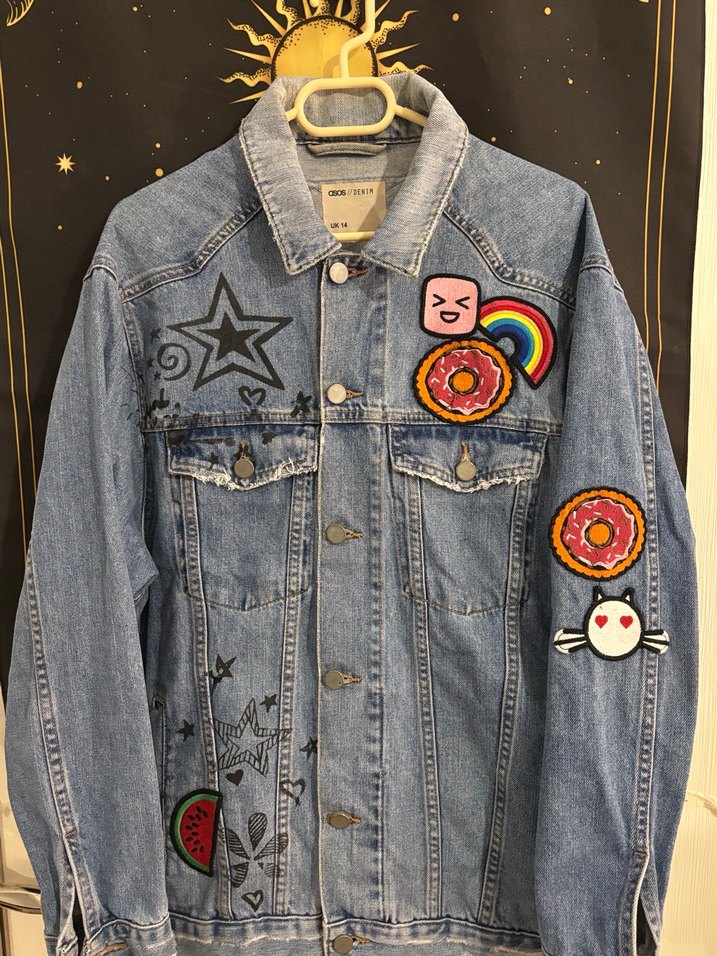 Orijinal Asos Design Denim Ceket - Görsel 3