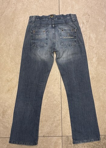 Orijinal Dolce & Gabbana  Y2K Jeans - Görsel 7