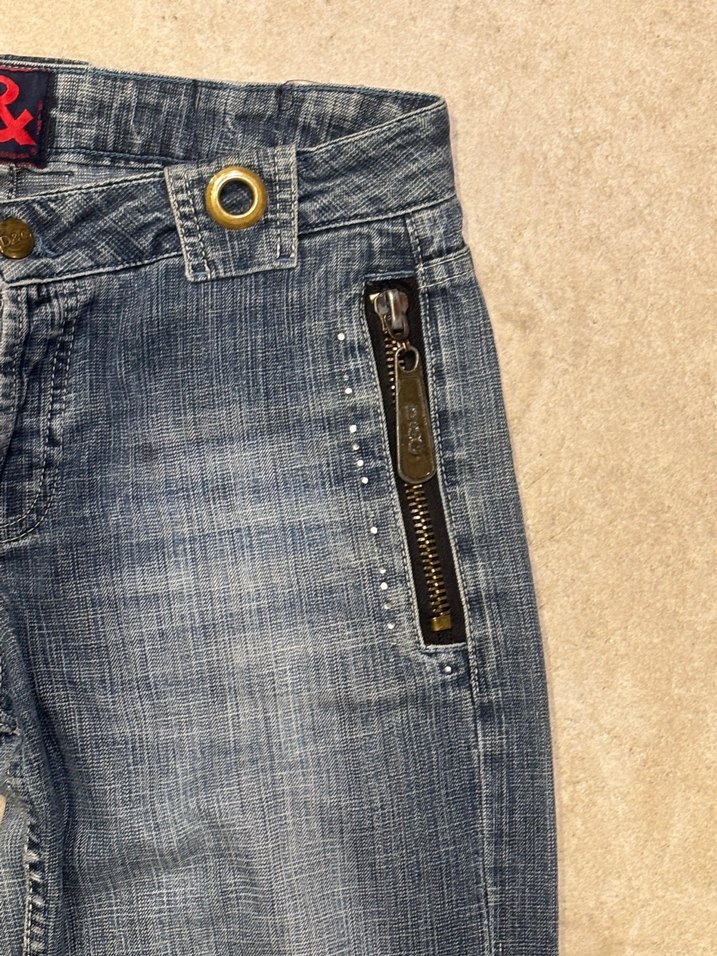 Orijinal Dolce & Gabbana  Y2K Jeans - Görsel 3