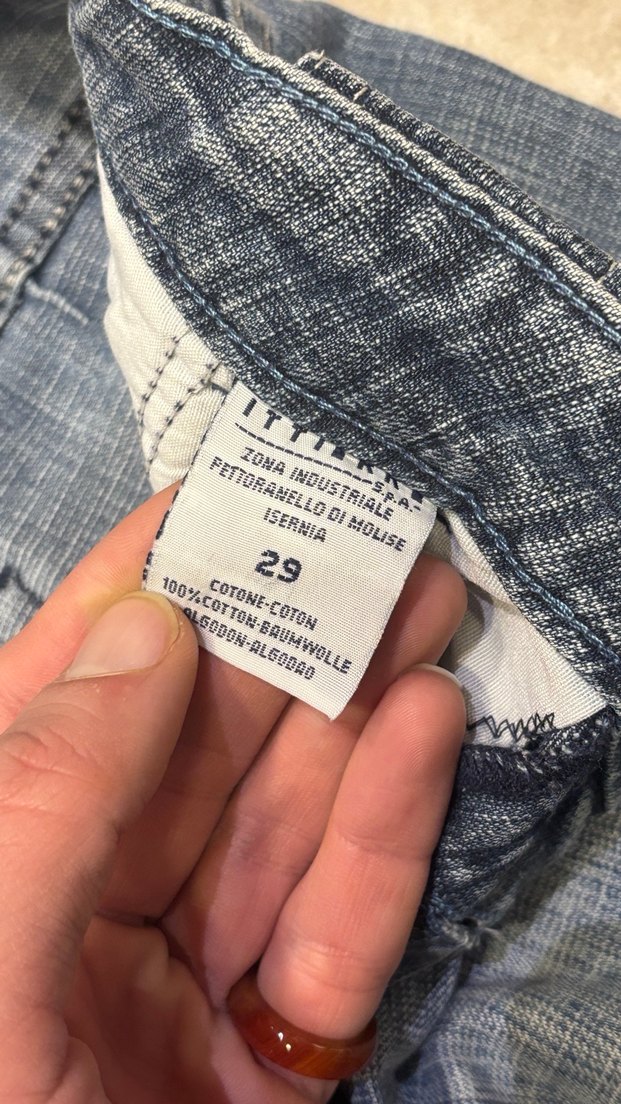 Orijinal Dolce & Gabbana  Y2K Jeans - Görsel 5