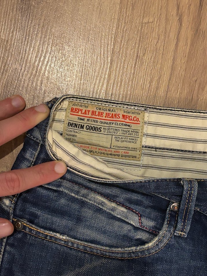 Orijinal Replay Jean - Görsel 4