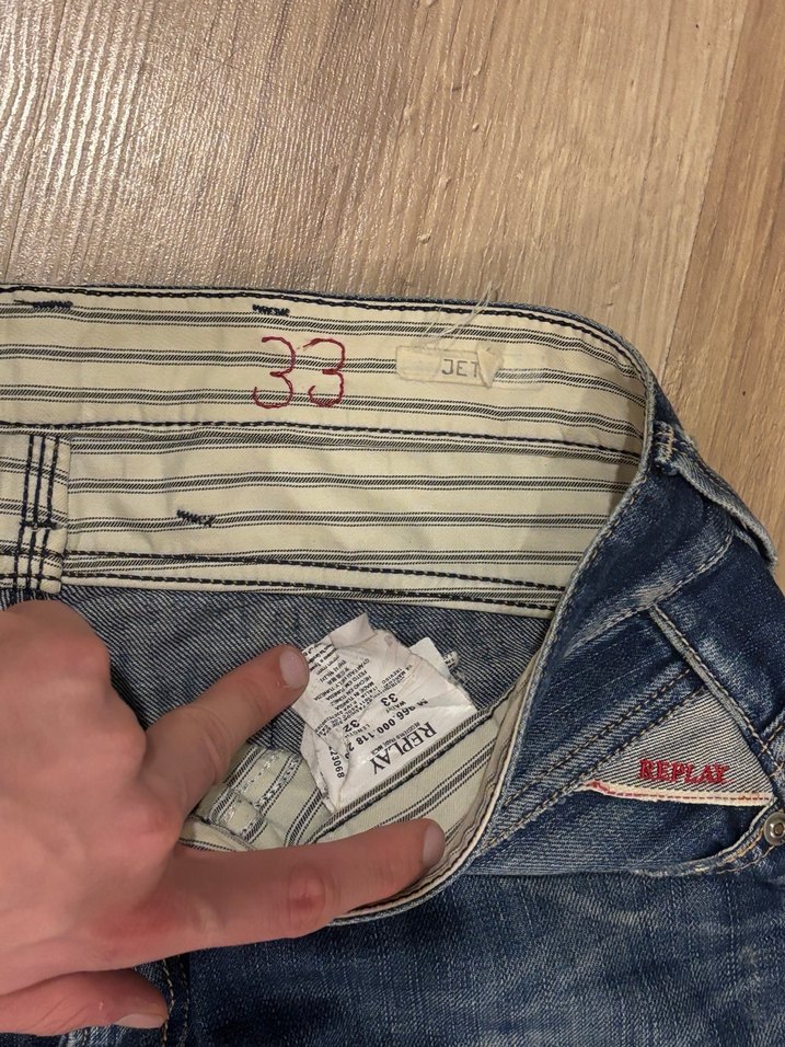 Orijinal Replay Jean - Görsel 5