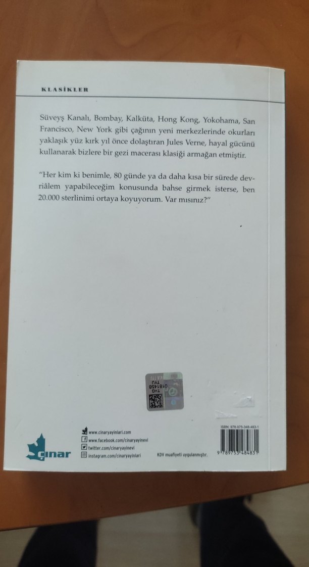 Jules Verne - Seksen Günde Devrialem - Görsel 2