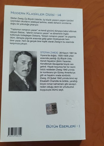 Stefan Zweig - Üç Büyük Usta - Görsel 2