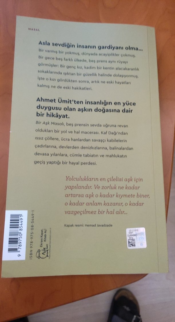 Bir Aşk Masalı - Ahmet Ümit - Görsel 2