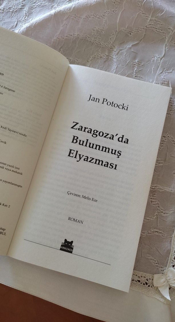 Jan Potocki - Zaragoza'da Bulunmuş Elyazması - Görsel 3