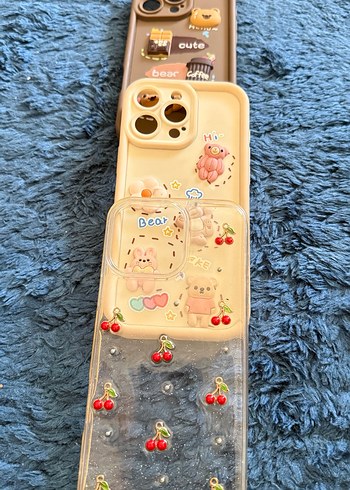 Bohem Tarzı Parlak Kahverengi Telefon Kılıfı - Görsel 2