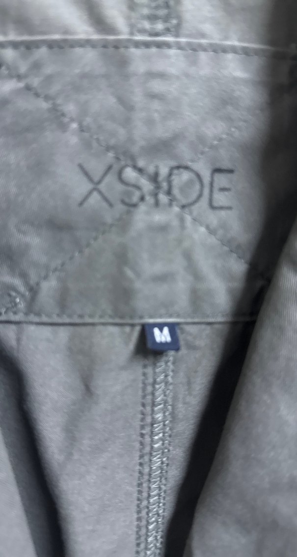 Gri Düğmeli Erkek Keten Ceket - Görsel 4