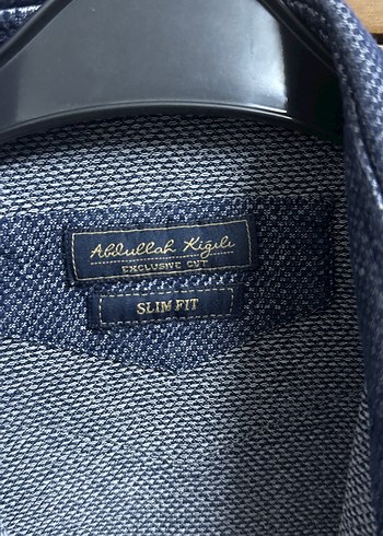 Erkek Mavi Denim Gömlek Uzun Kollu - Görsel 2