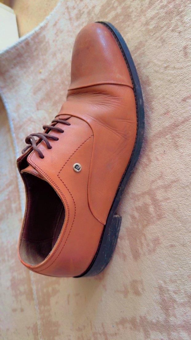 Kahverengi Deri Tokalı Klasik Erkek Ayakkabı - Görsel 3