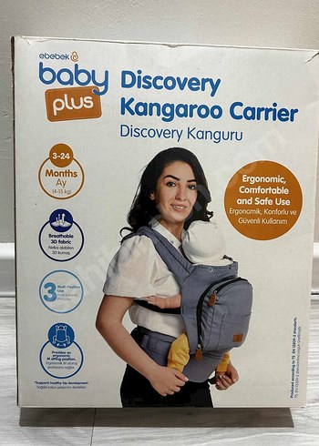 Ergonomik Keçi Bebek Kanguru Taşıyıcı - Camel - Görsel 3