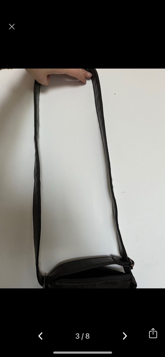 Defacto Deri Erkek  Çanta Fermuarlı - Görsel 3