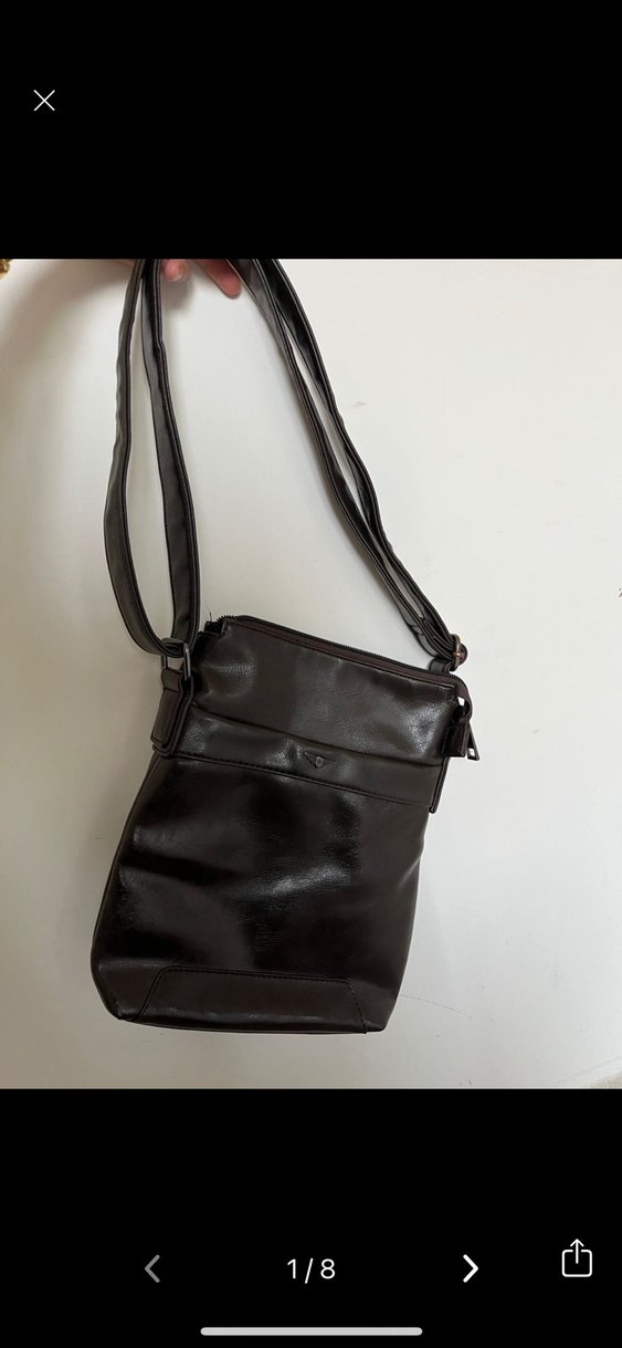 Defacto Deri Erkek  Çanta Fermuarlı - Görsel 2