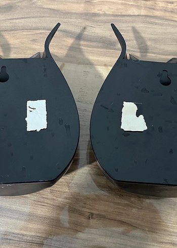 Siyah Seramik Dekoratif Vazo Seti - Görsel 2