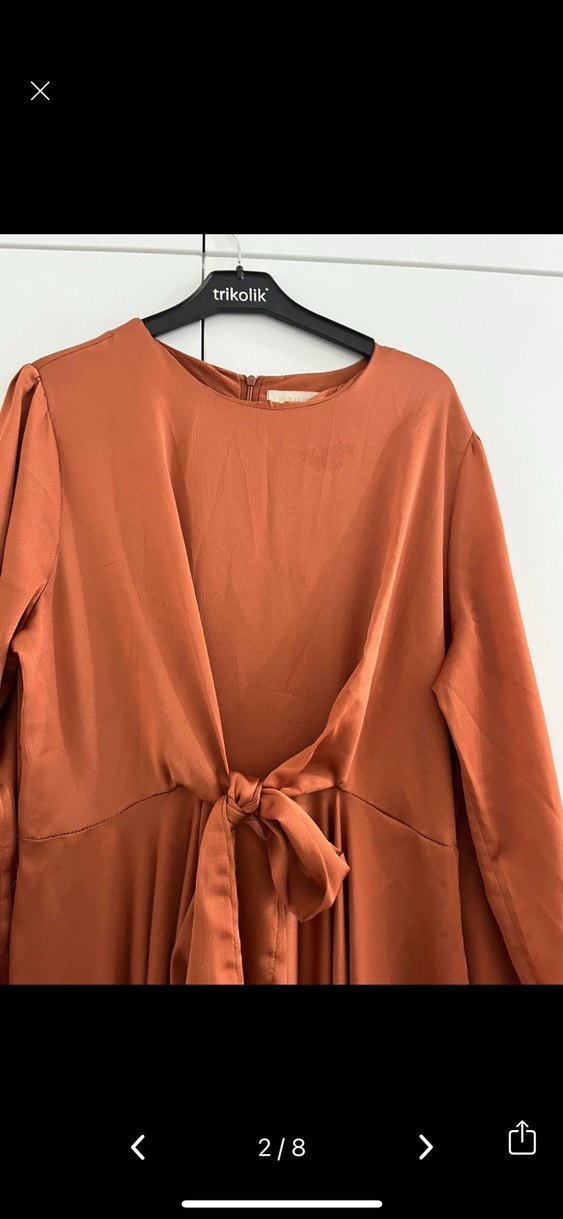 Tesettür abiye elbise - Görsel 4