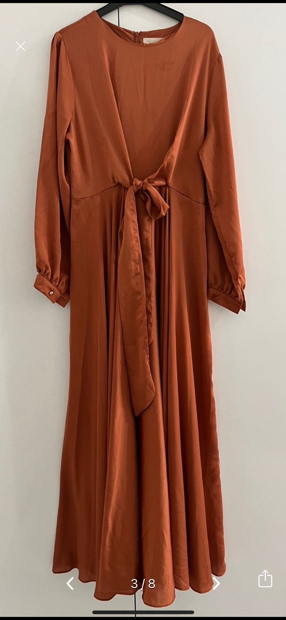 Tesettür abiye elbise - Görsel 2