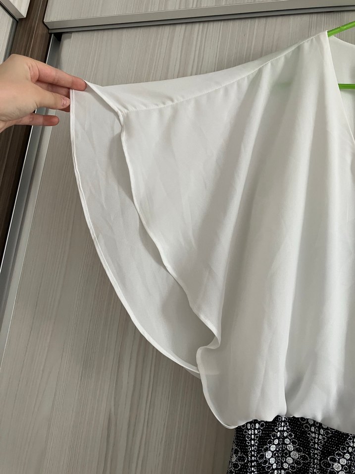 Bohem Salaş Desenli Midi Elbise - Görsel 3