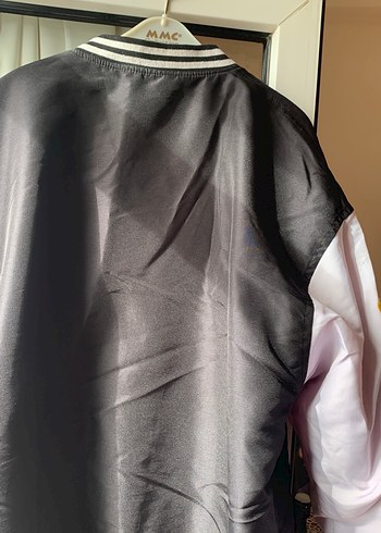 Siyah Baskılı Erkek  Street Wear Ceket - Görsel 7