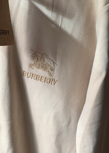 Bej Düğmeli Uzun Kollu Sweatshirt - Görsel 2