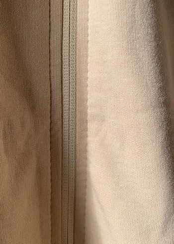 Bej Düğmeli Uzun Kollu Sweatshirt - Görsel 4