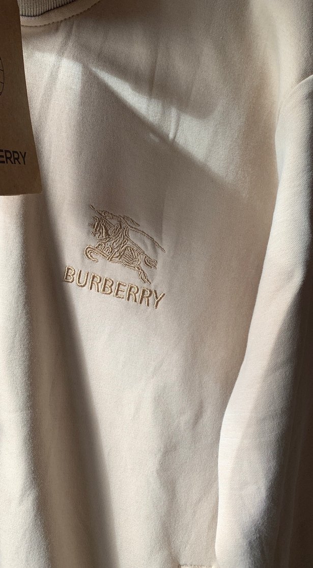 Bej Düğmeli Uzun Kollu Sweatshirt - Görsel 2