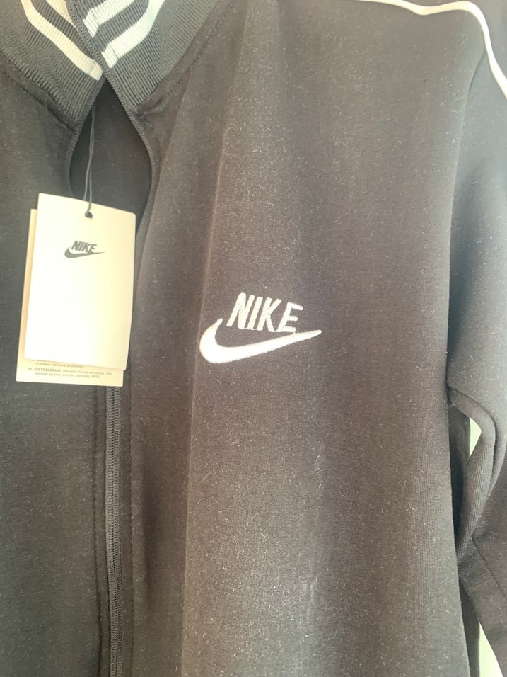 Nike Siyah Fermuarlı ceket - Görsel 4
