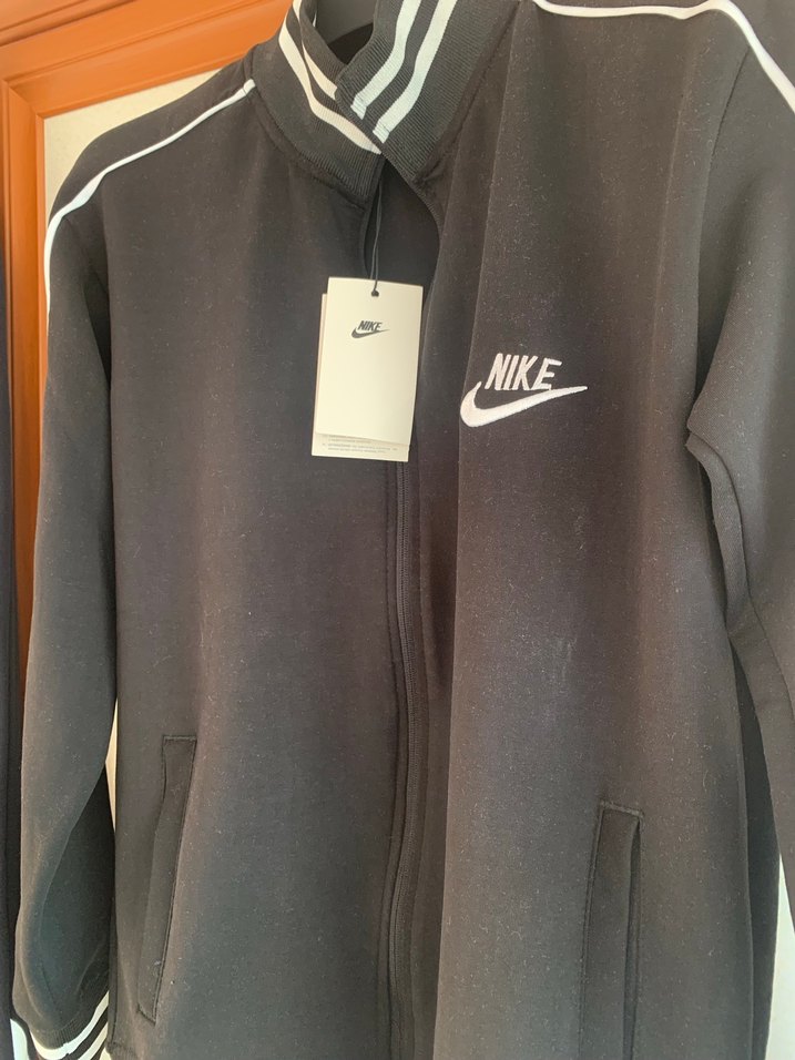 Nike Siyah Fermuarlı ceket - Görsel 3