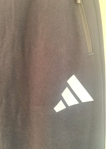 Siyah Fermuarlı Erkek Spor Eşofman Altı - Görsel 3