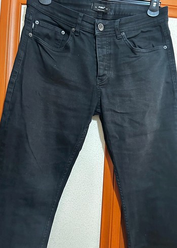 Siyah Regular Fit Erkek Kot Pantolon - Görsel 2
