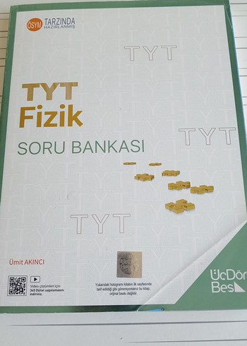 TYT Fizik Soru Bankası Ümit Akıncı