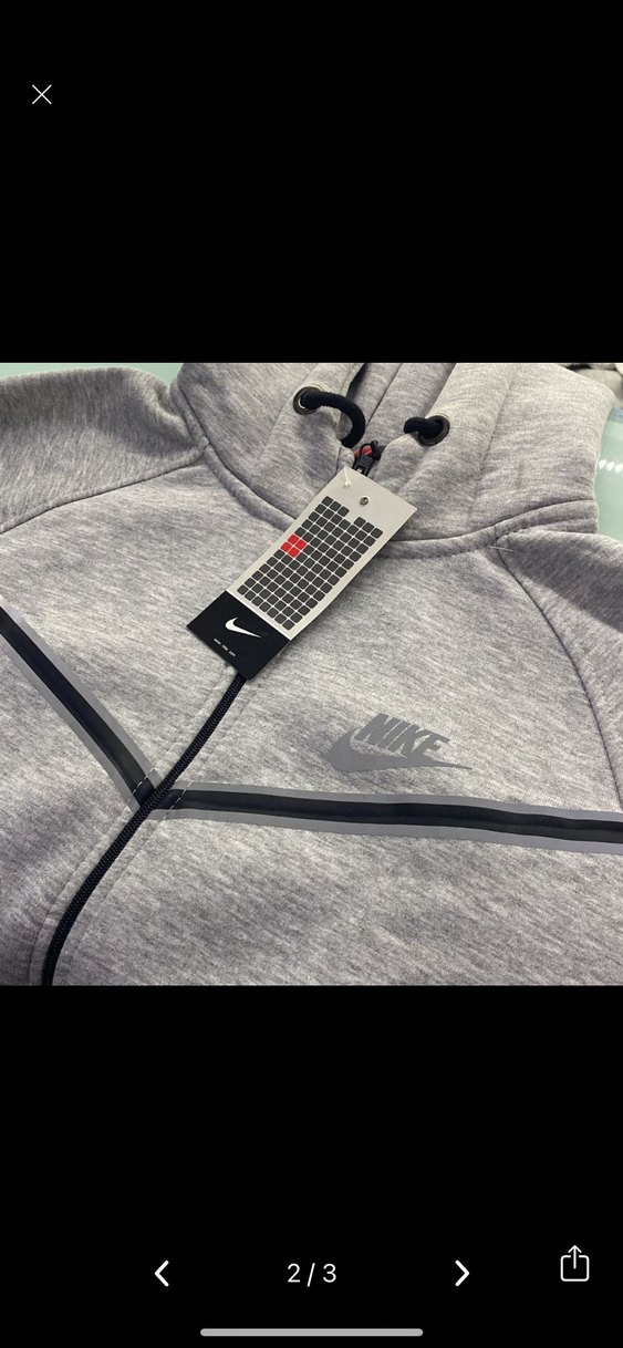 Gri Fermuarlı Kapüşonlu Sweatshirt - Görsel 3