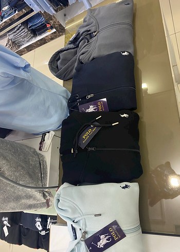 Kapüşonlu Fermuarlı Erkek Sweatshirt - Görsel 2