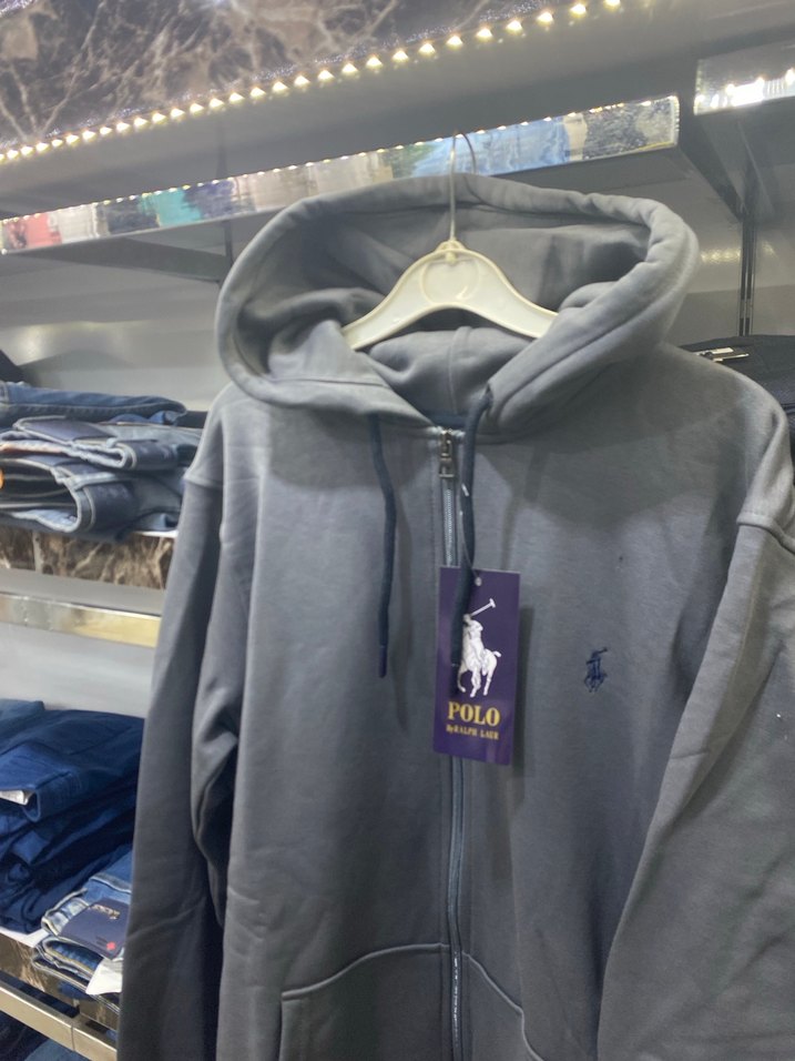 Kapüşonlu Fermuarlı Erkek Sweatshirt - Görsel 3