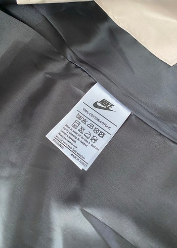 Nike Bej renkli Kapüşonlu Erkek Rüzgarlık - Görsel 2