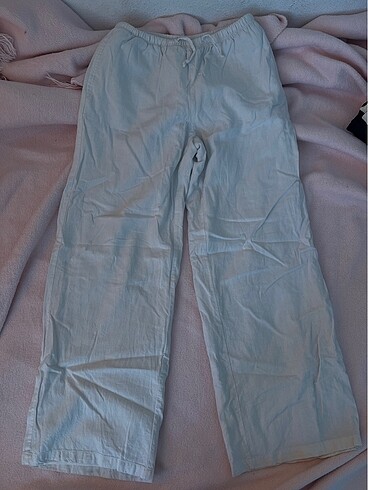 Bershka BERSHKA KETEN PANTOLON
