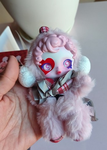 Beden Renk Pembe Pastel Peluş Oyuncak - Winter Symphony