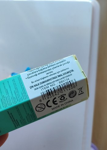 Beden Turkuaz Mini Aksiyon Figürü - Kör Kutuda