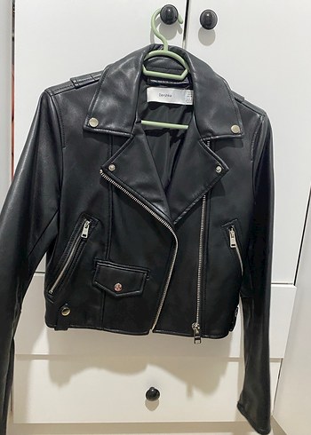 Bershka deri Ceket