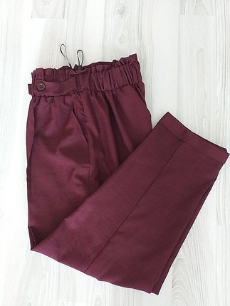 bordo havuç pantolon 