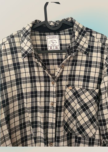 Pull and Bear Kadın Ekose Gömlek