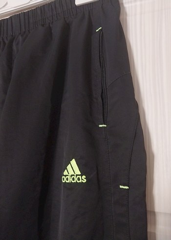 Erkek Siyah Adidas Rahat Kesim Eşofman Altı - Görsel 5